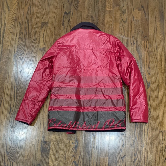 Like New Puma Reversible Button Jacket Men’s Size O Japan Sizing - Picture 5 of 12